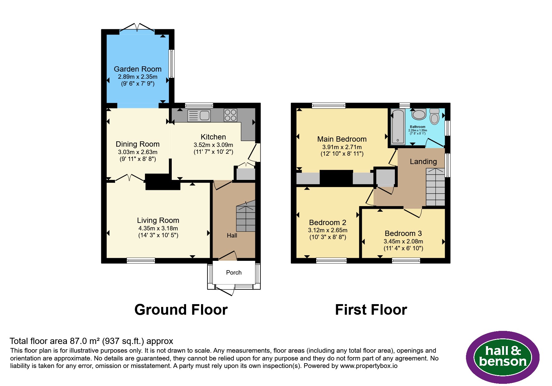 105, Scarborough Rise, Derby floorplan