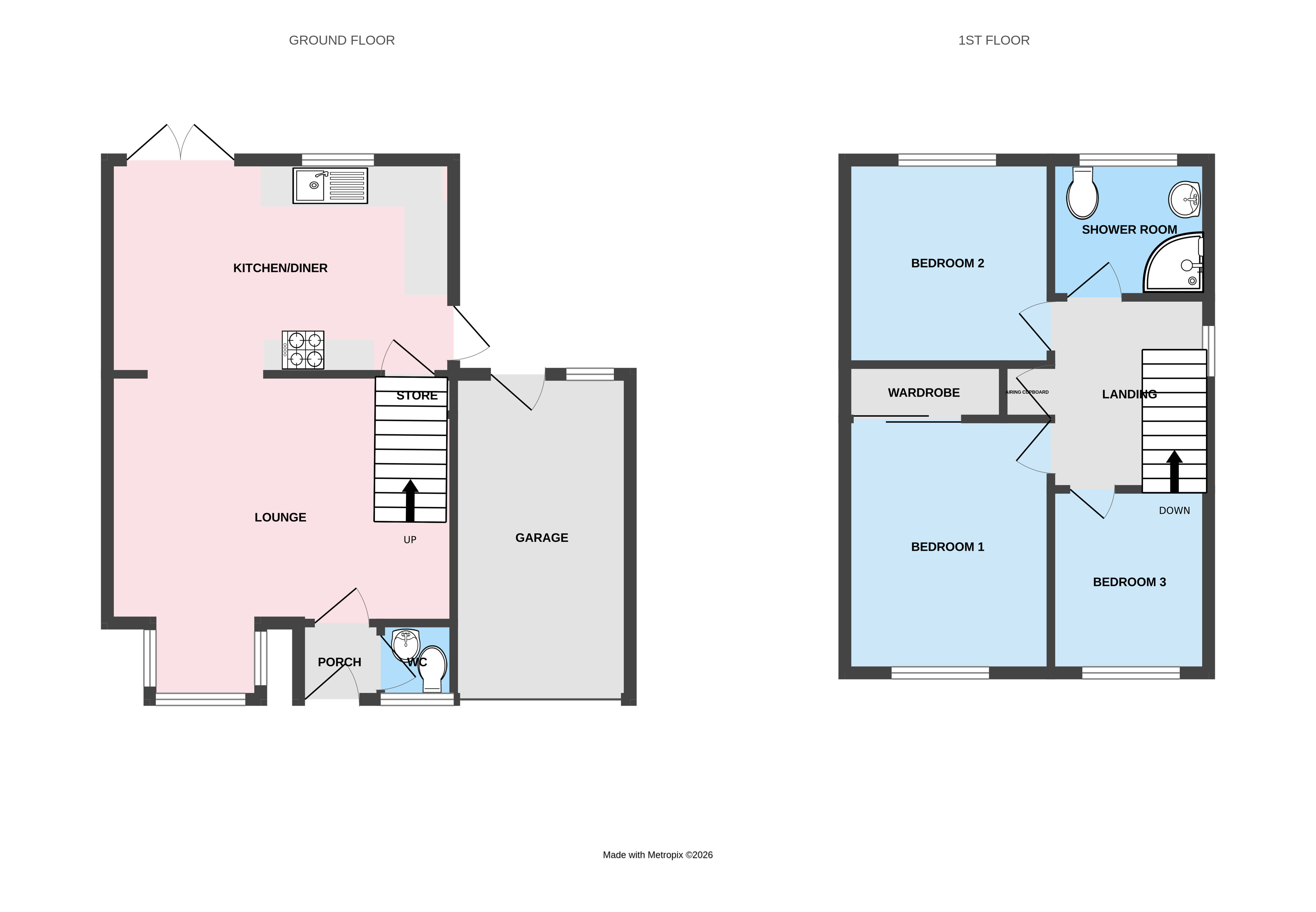 5, Lower Wood, Telford floorplan