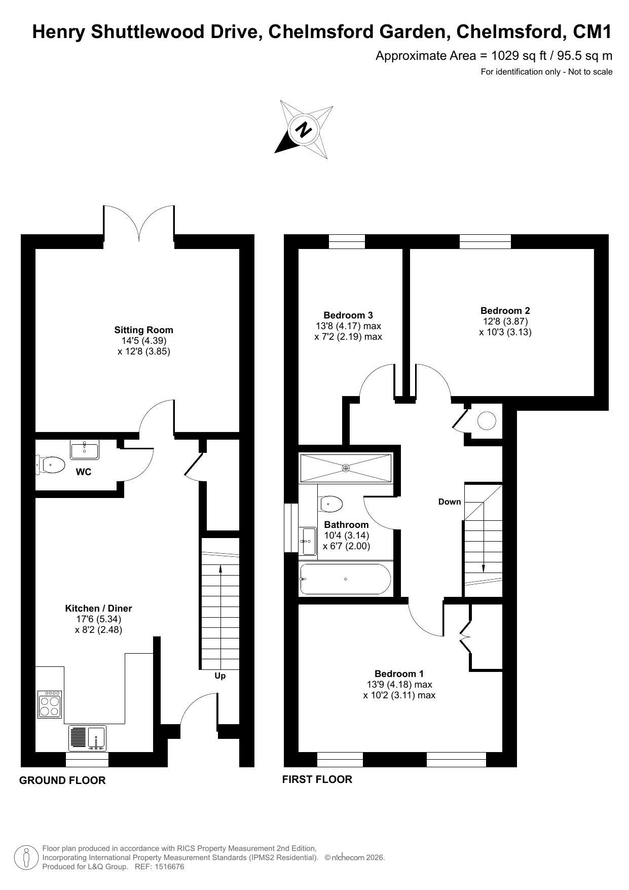 Henry Shuttlewood Drive, Chelmsford floorplan