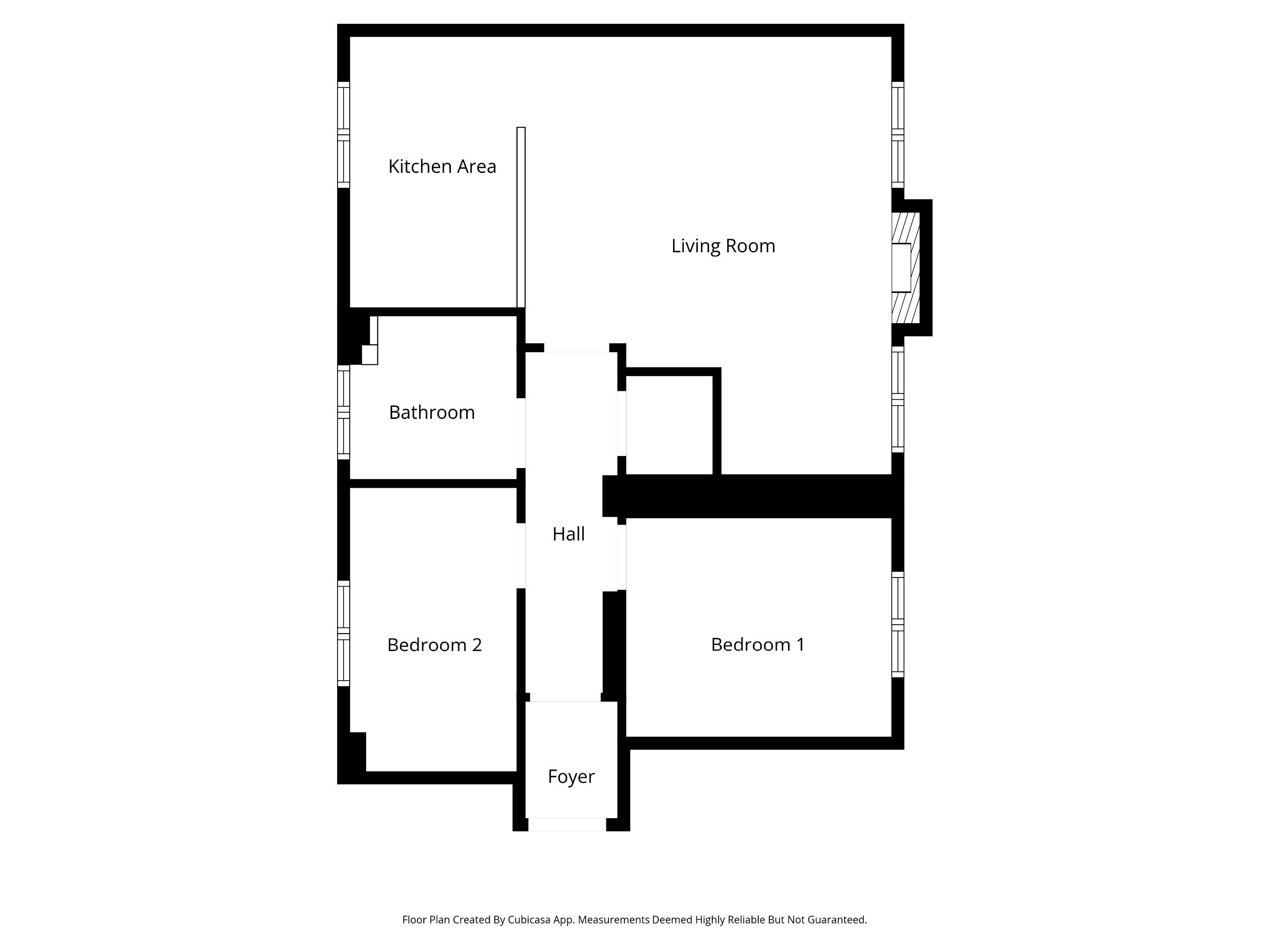 Apartment 6, College Gate, Crewe floorplan