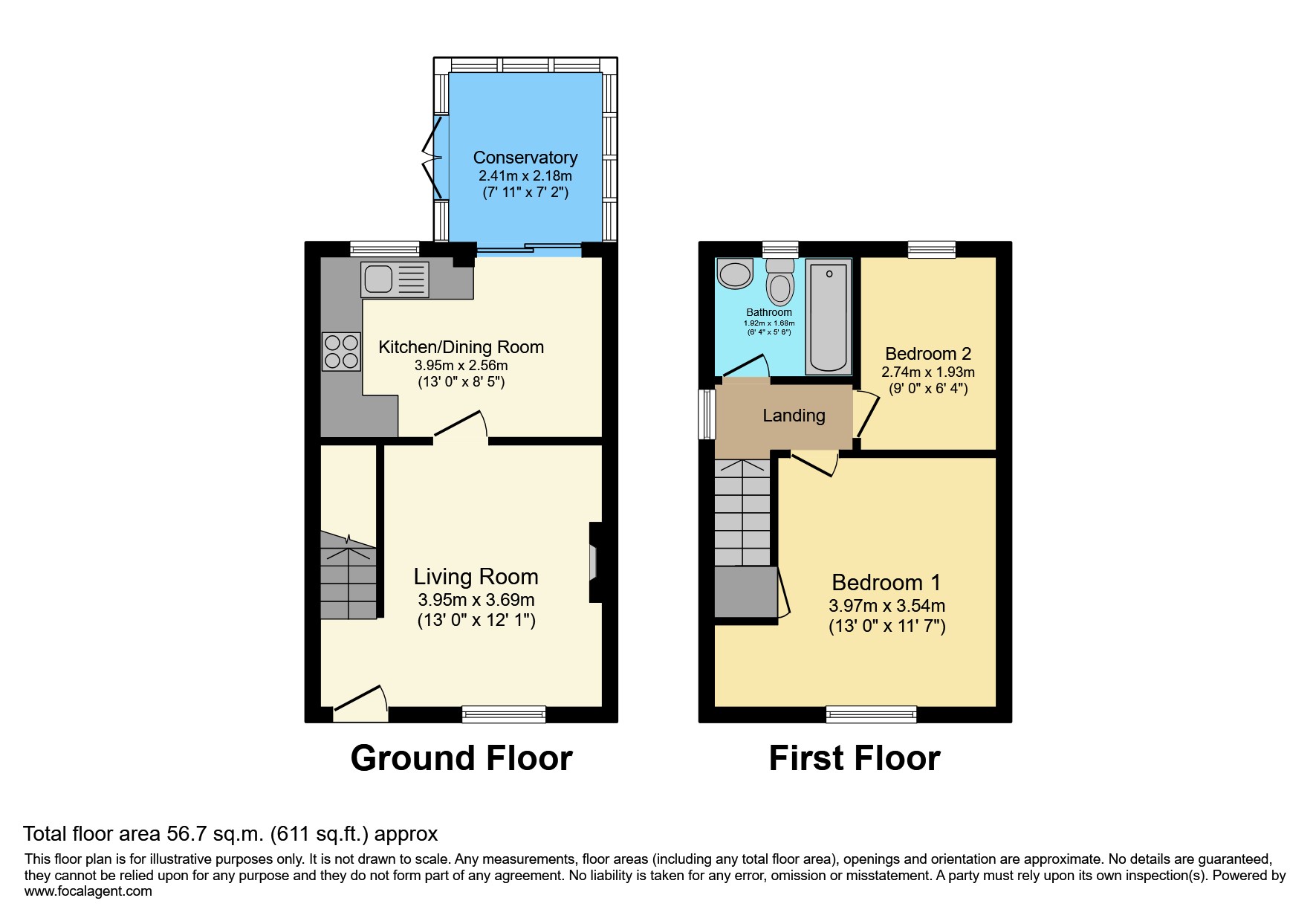 27, Bluebell Way, Pontefract floorplan