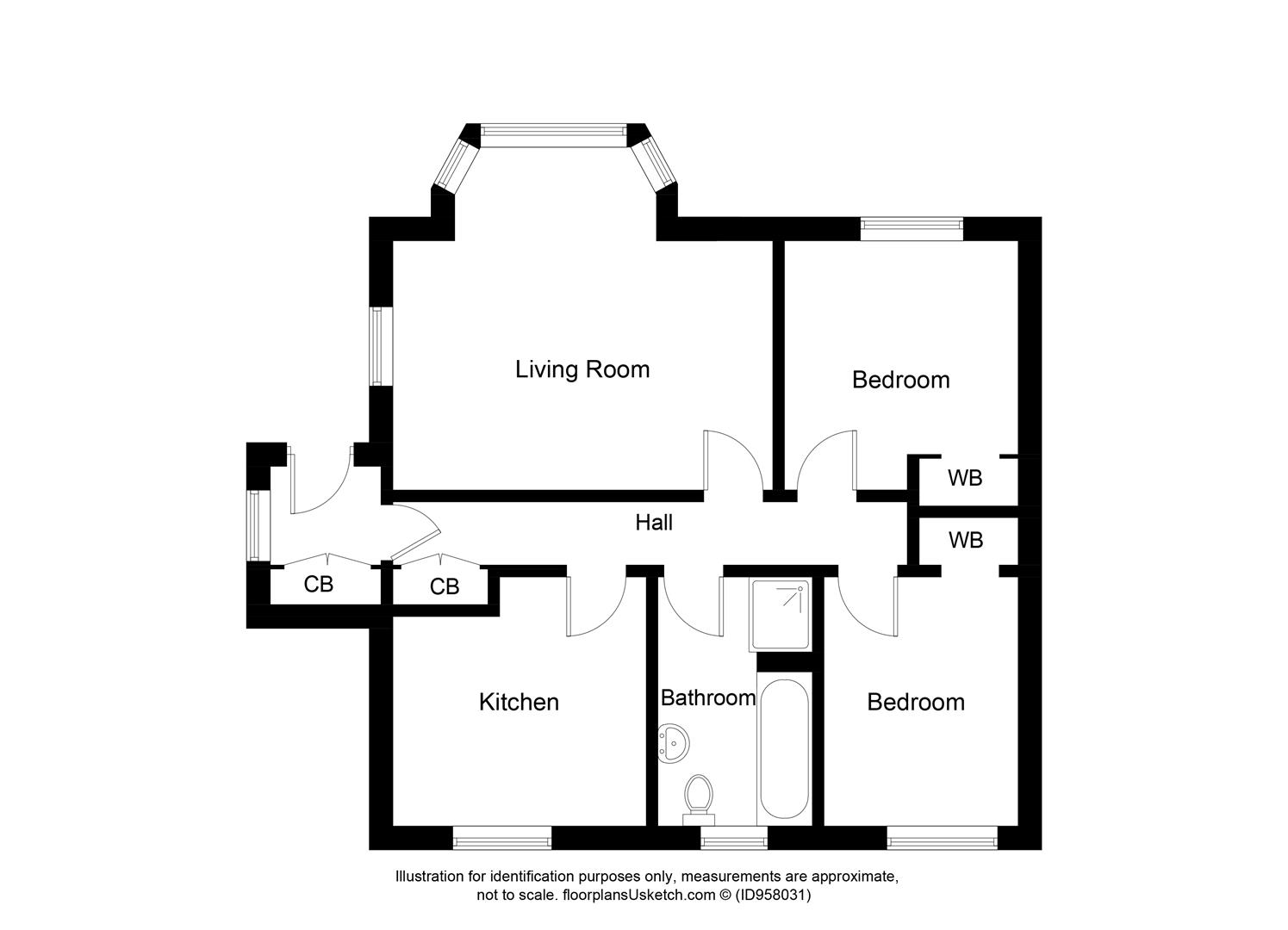 South Inch Park, Perth PH2, 2 bedroom flat for sale 64452271