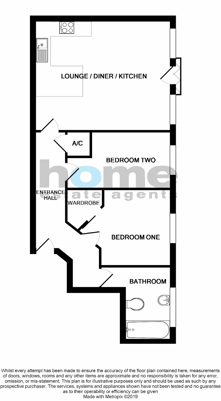 2 Bedrooms Flat for sale in Goldington Road, Bedford, Bedfordshire MK40