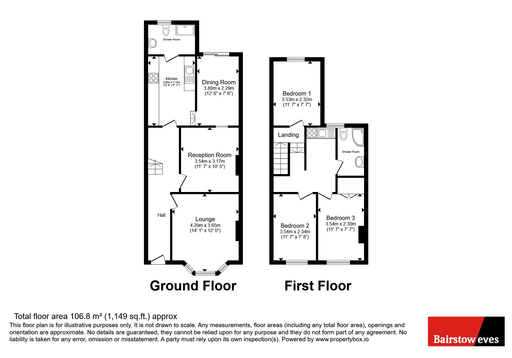 41, Tanfield Road, Croydon floorplan