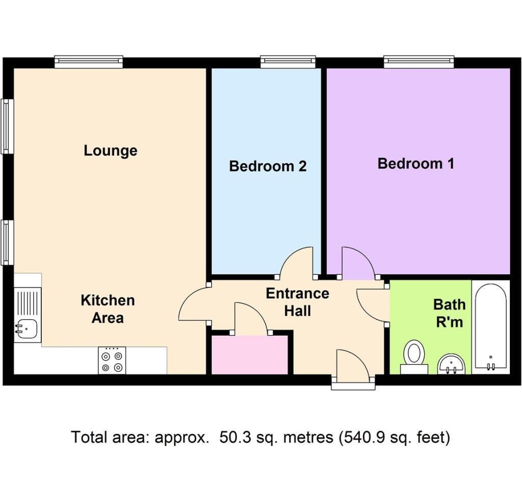 17 Marmion Court, Marmion Road, Nottingham floorplan