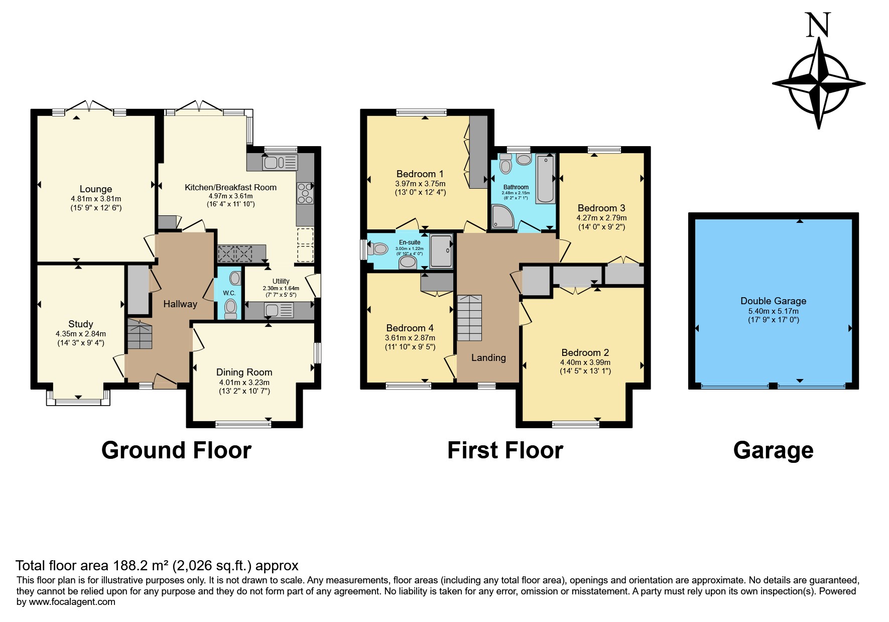 17, Stacey Avenue, Leicester floorplan