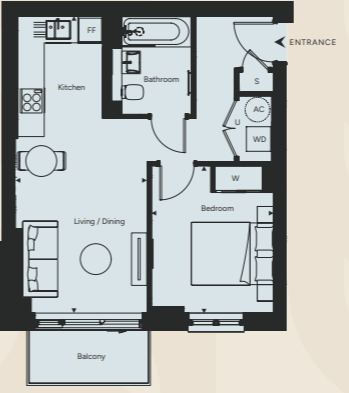 E10, Refinery Square, Stoke Gardens, Slough, Slough floorplan