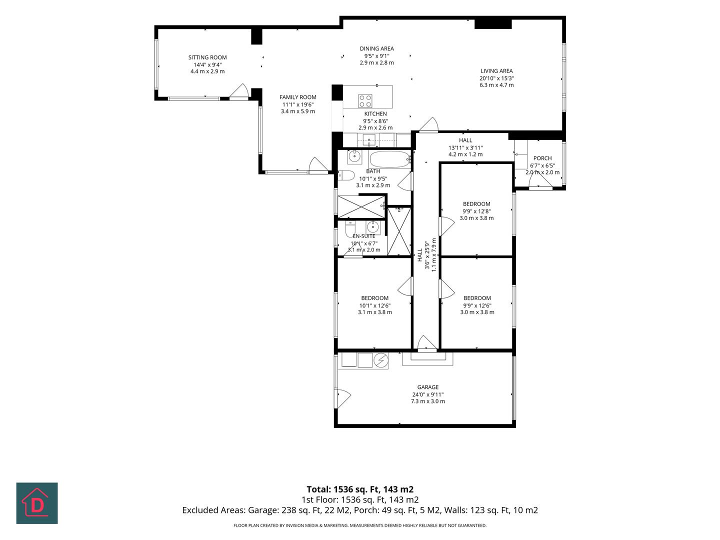 Main Road, Union Mills floorplan