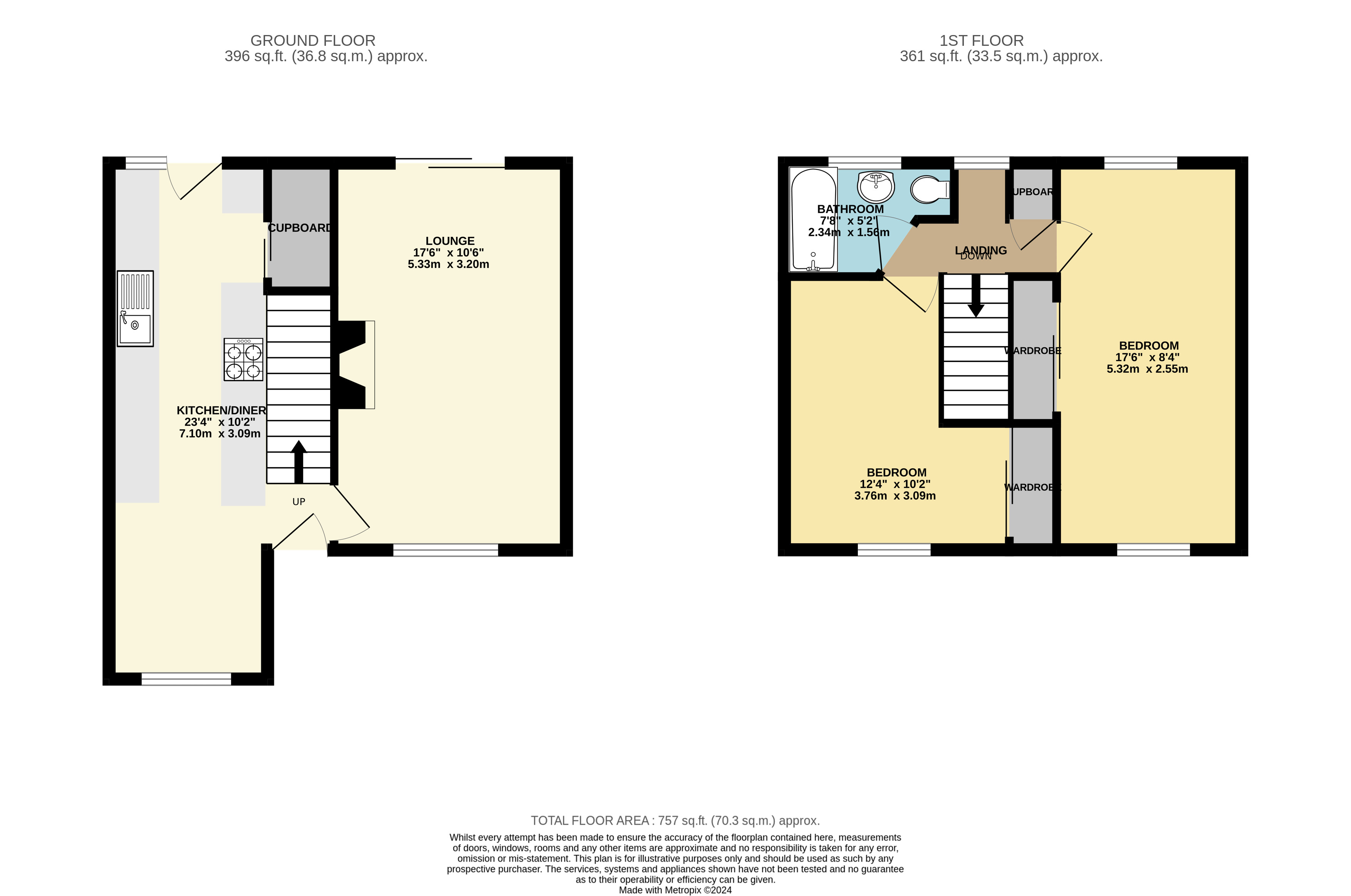 116, Nightingale Crescent, Lincoln floorplan