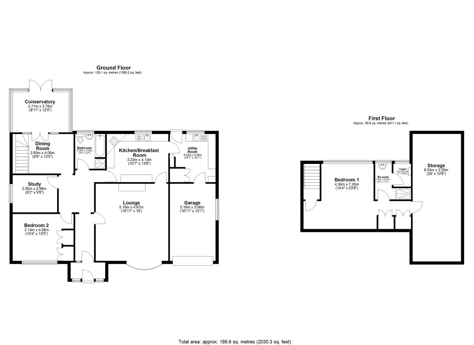 86, Desborough Road, Huntingdon floorplan
