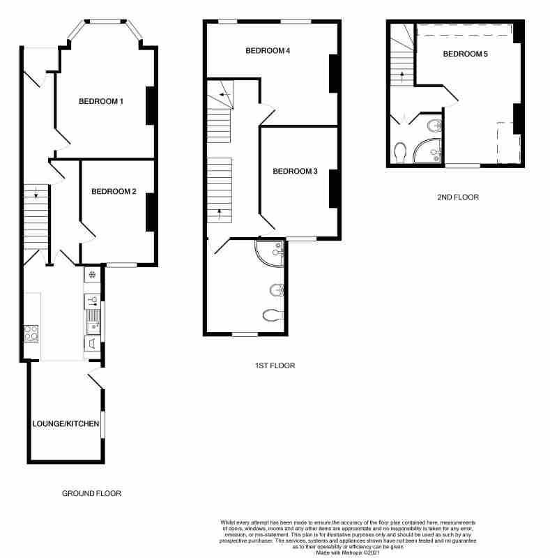 46 Bute Avenue, 46 Bute Avenue, Nottingham floorplan