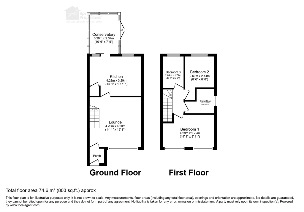 41, Finians Field, Horsham floorplan