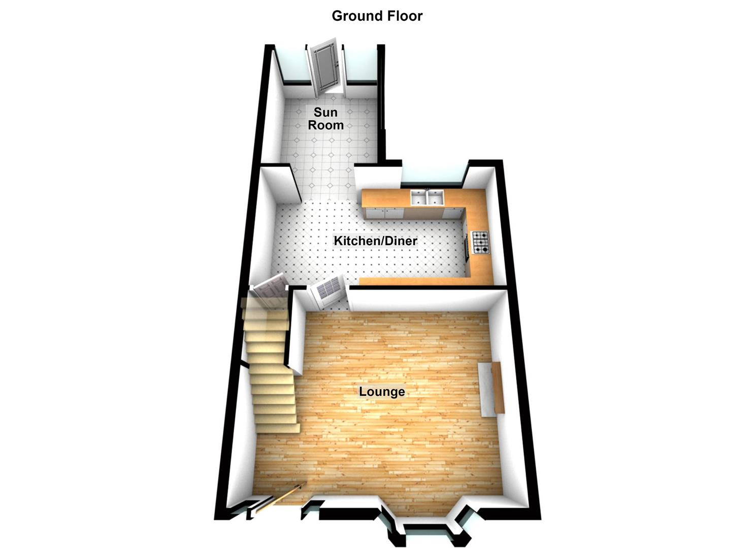 13, Rose Garden, Newtownards floorplan