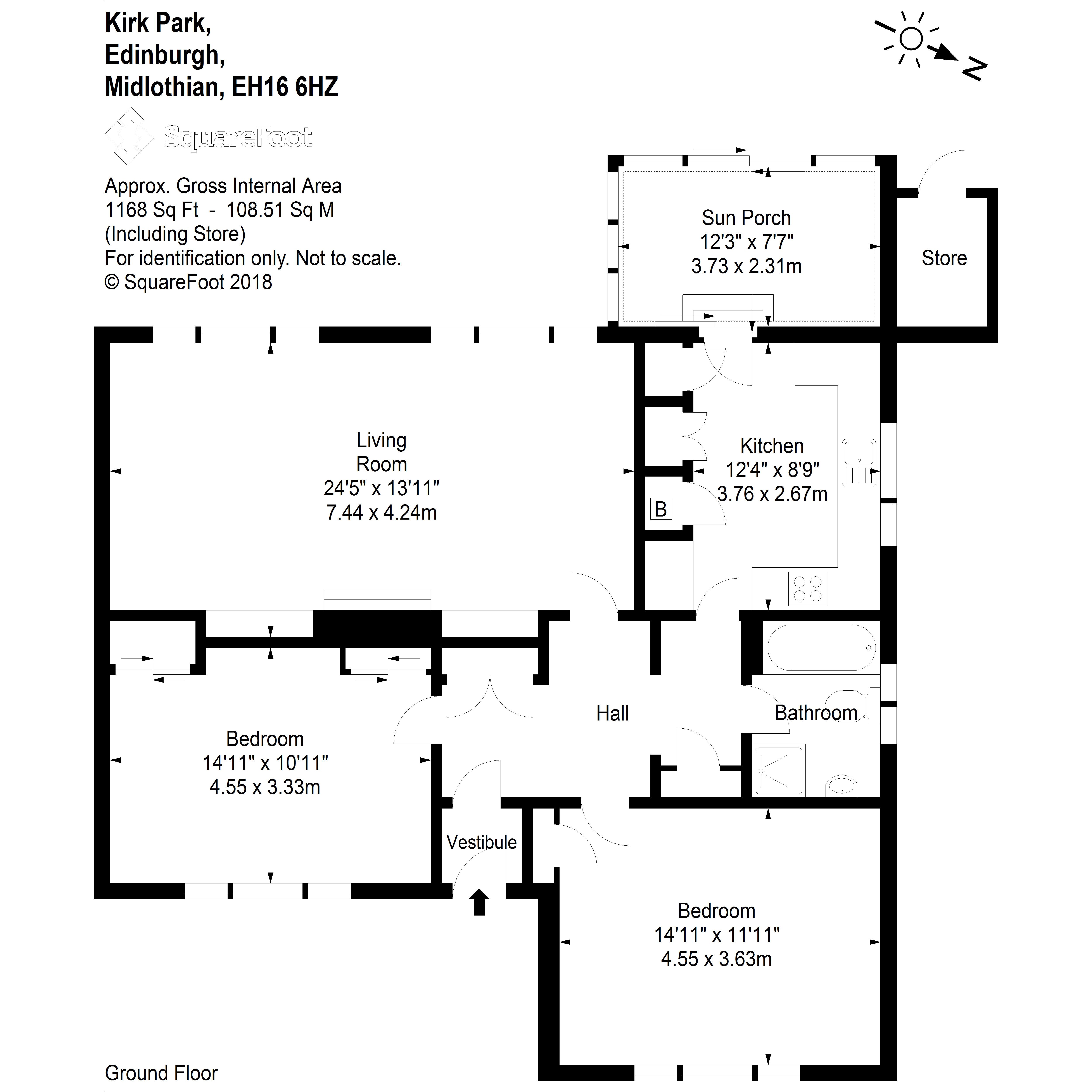 2 Bedrooms Detached bungalow for sale in 13 Kirk Park, Edinburgh EH16