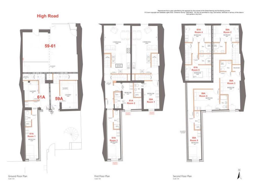 59A & 61A, High Road, Nottingham floorplan