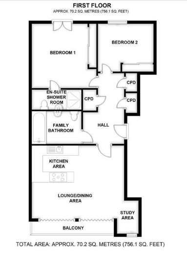 The Rope Walk, Kent floorplan