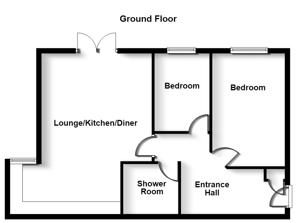 FLat 8 Wyndthorpe Court, 109 Wickersley Road, Rotherham floorplan