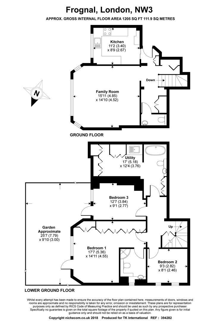 3 Bedrooms Flat to rent in Frognal, Hampstead NW3