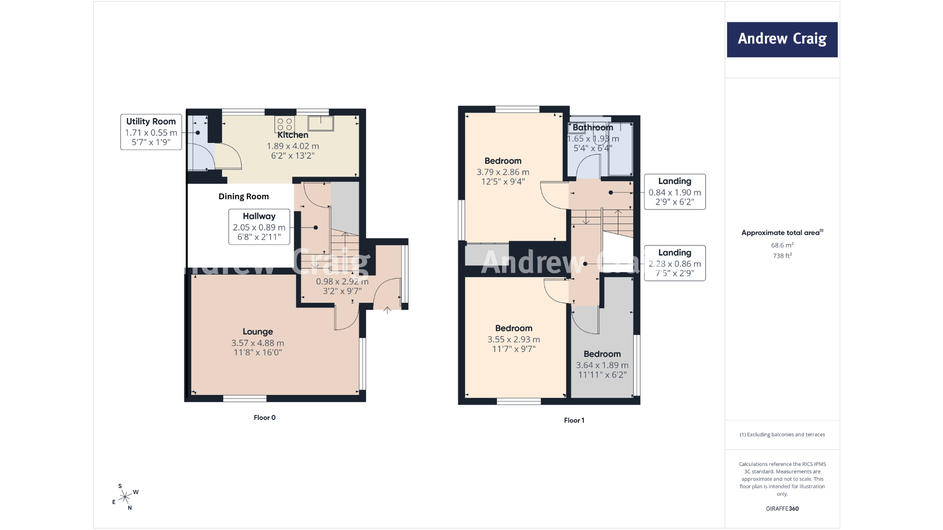 48 Troutbeck Gardens, Low Fell floorplan