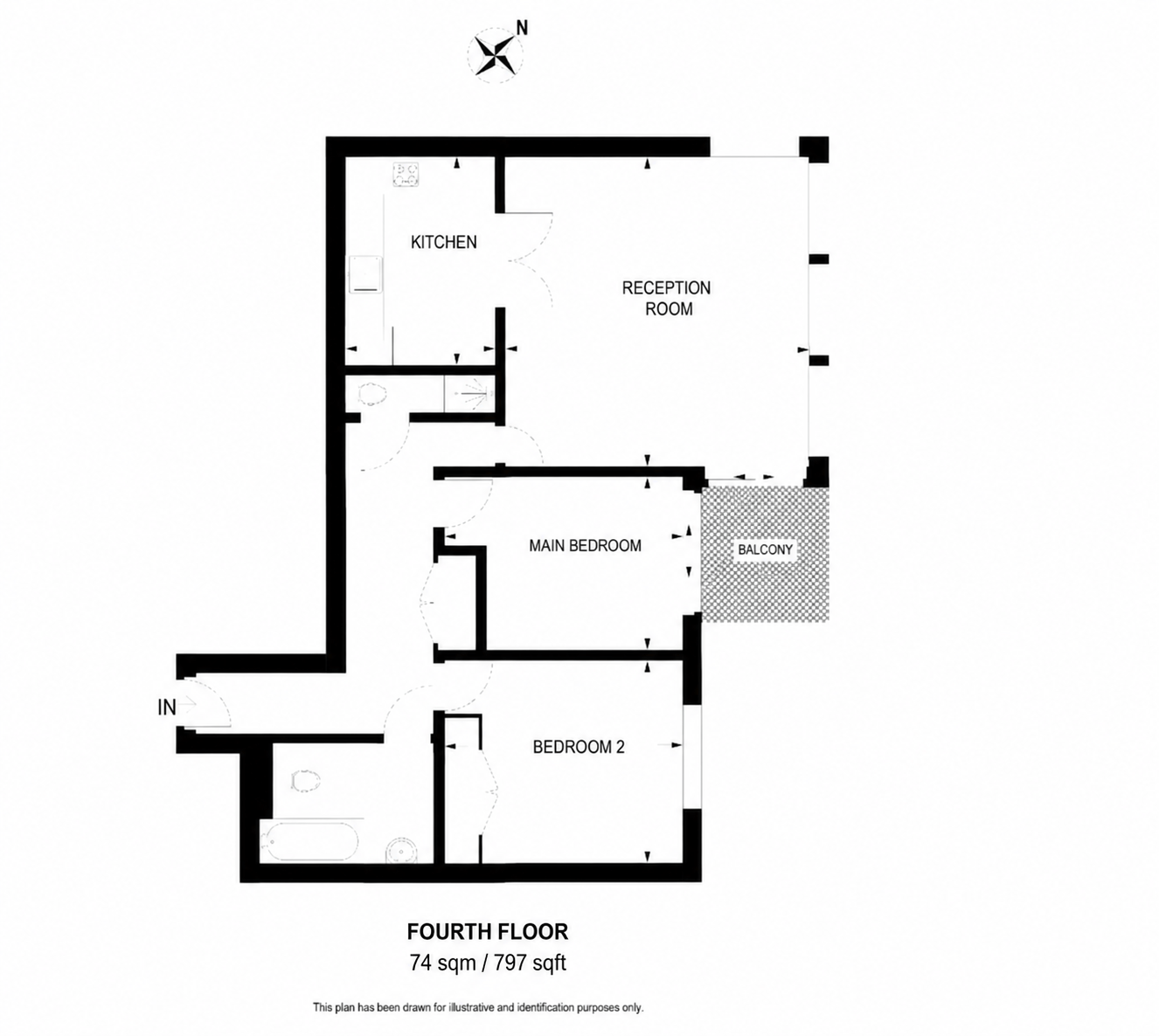 The Boulevard, Imperial Wharf floorplan