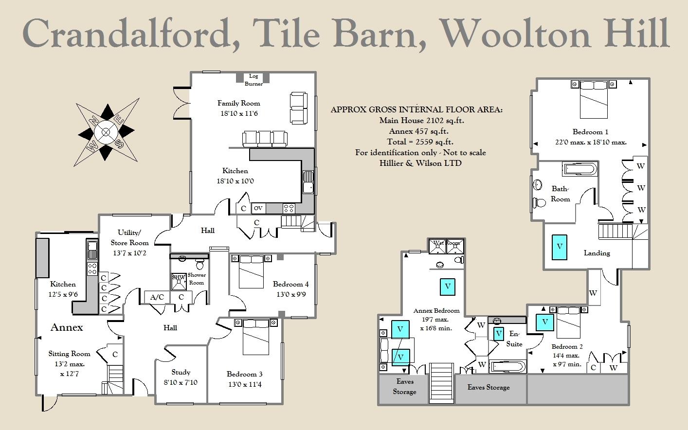 5 bed detached house for sale in Tile Barn, Woolton Hill, Newbury RG20