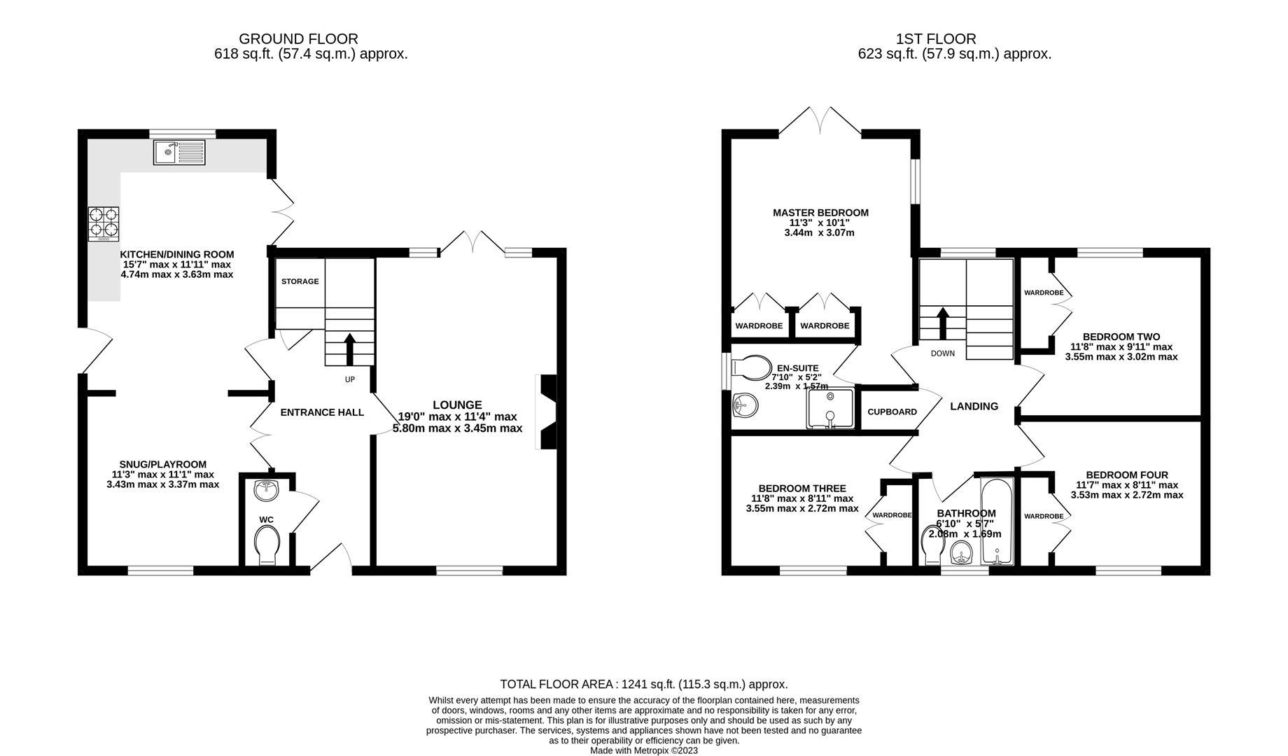 2, Kaskelot Way, Gloucester floorplan