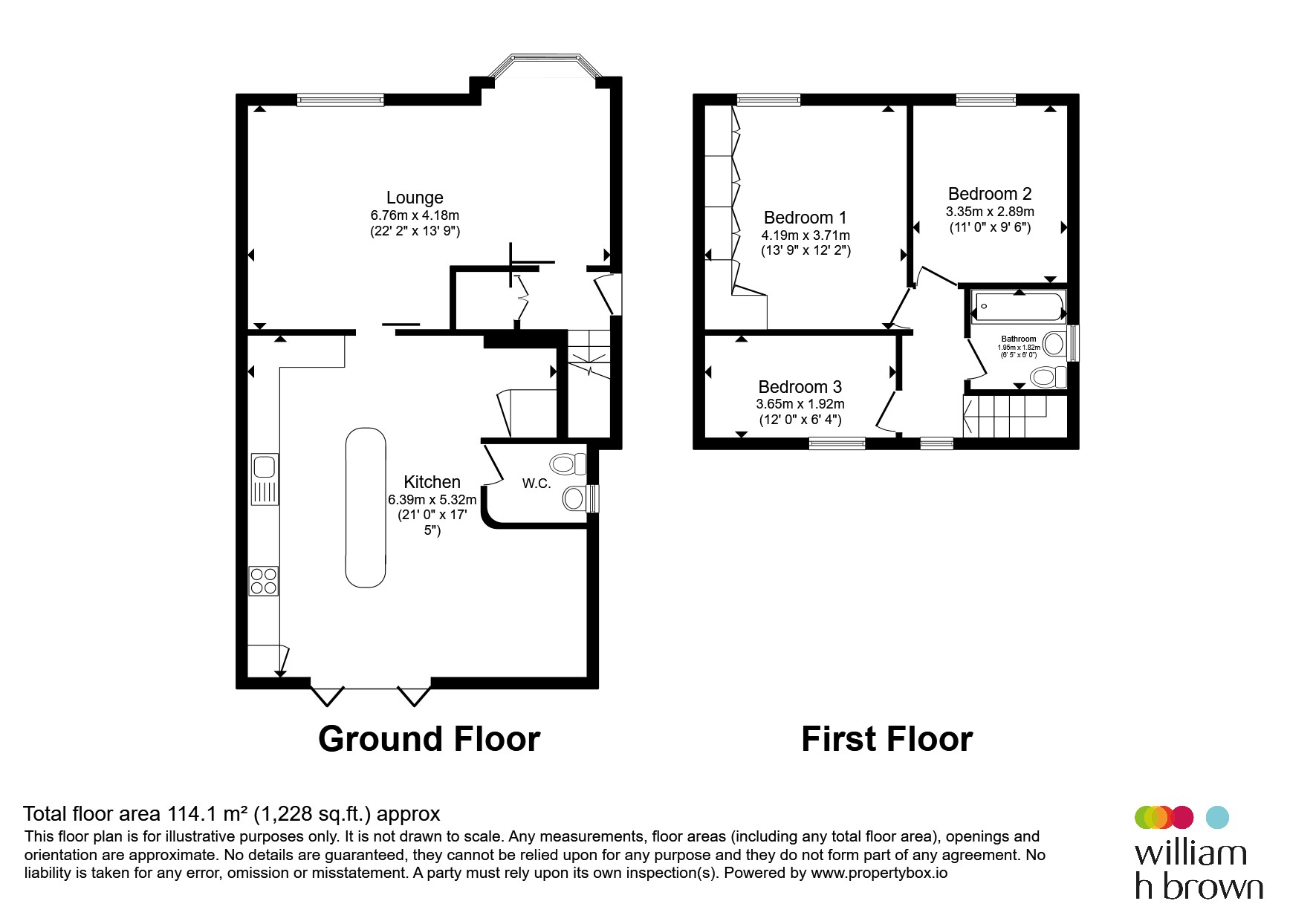 1, Crewe Road, Doncaster floorplan