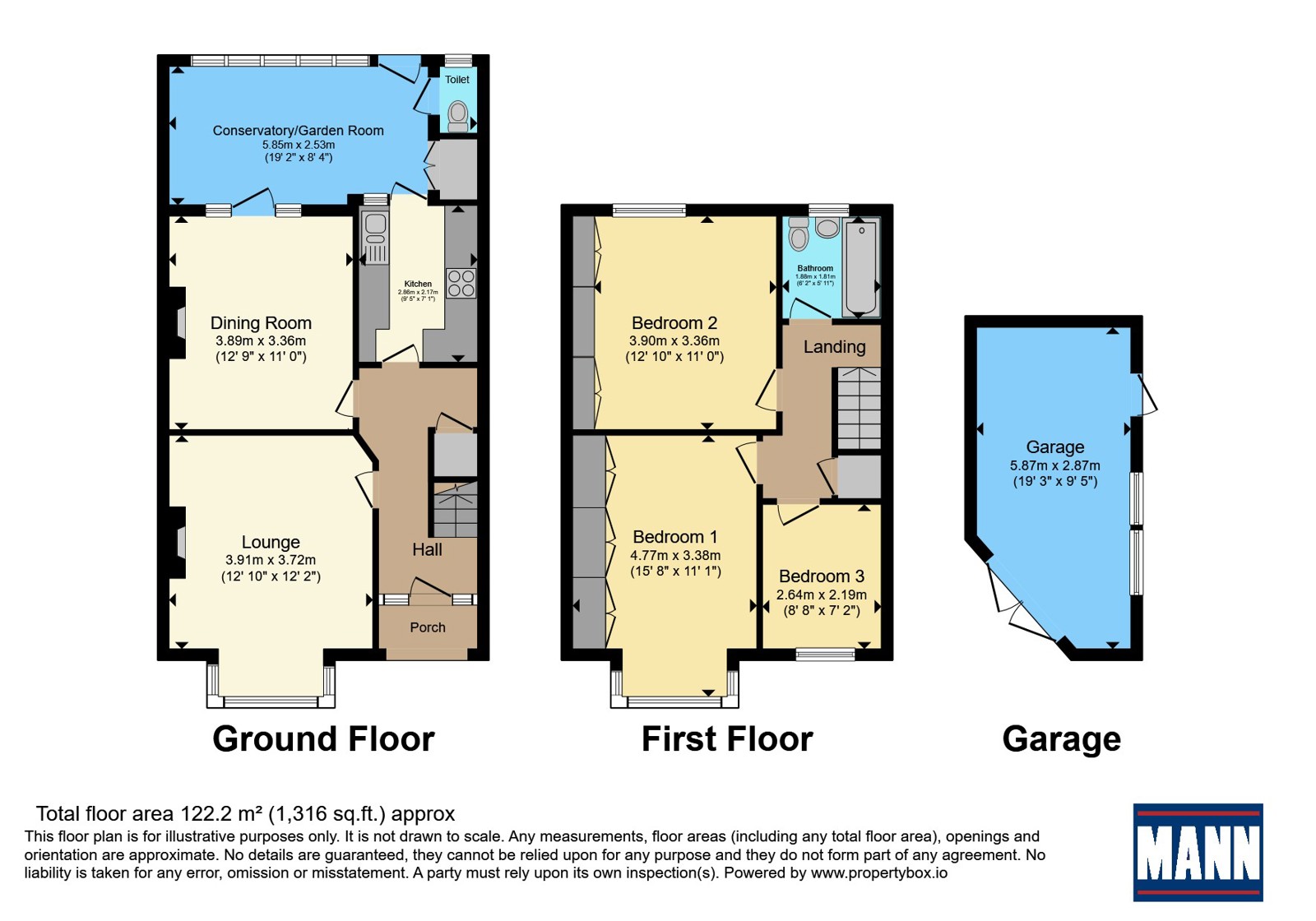 Chelmsford Road, Hampshire floorplan