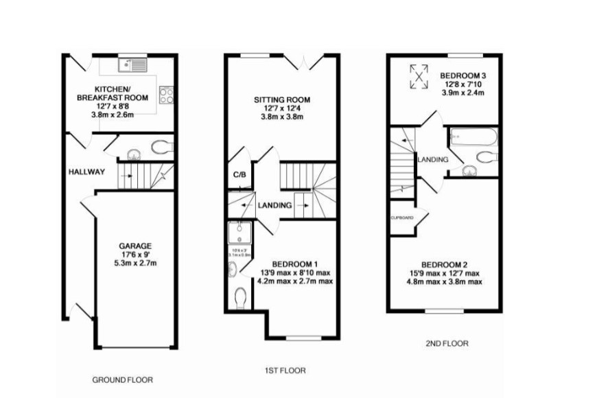 Westford Grange, Wellington TA21, 3 bedroom end terrace house for sale 63798699 PrimeLocation