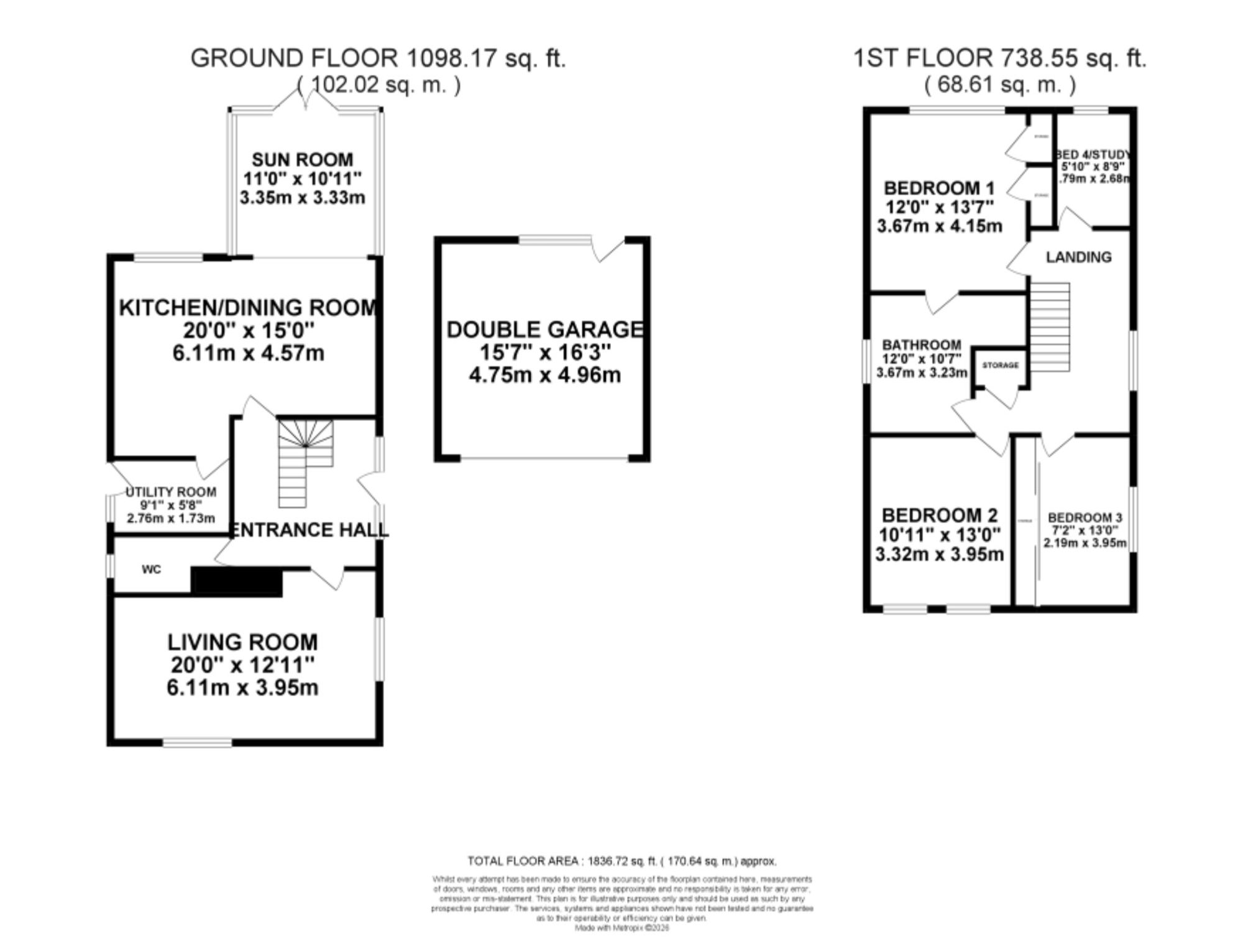 Birchlawns Top Road, Stafford floorplan