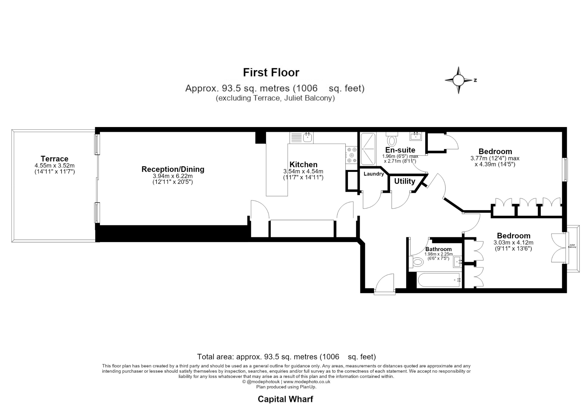 Capital Wharf, London floorplan