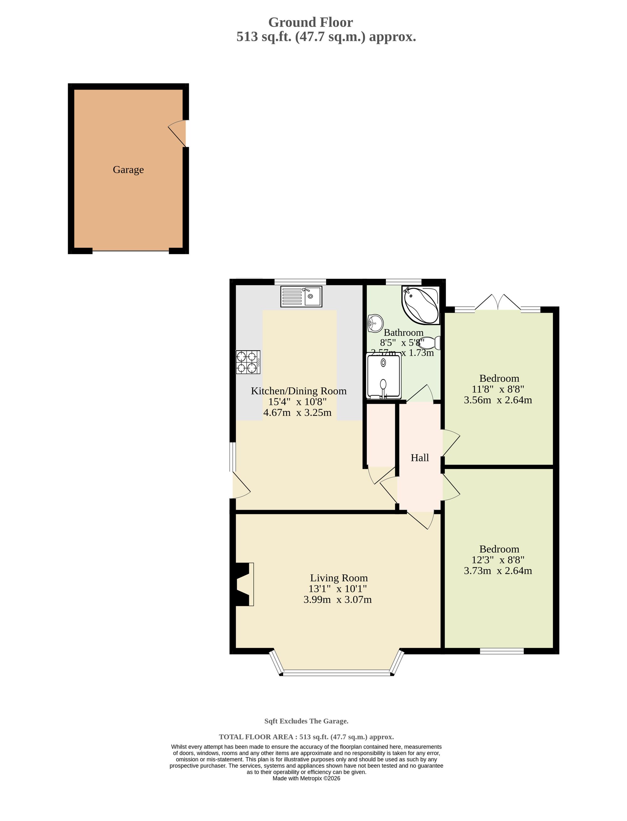 Charisma North Road, Great Yarmouth floorplan