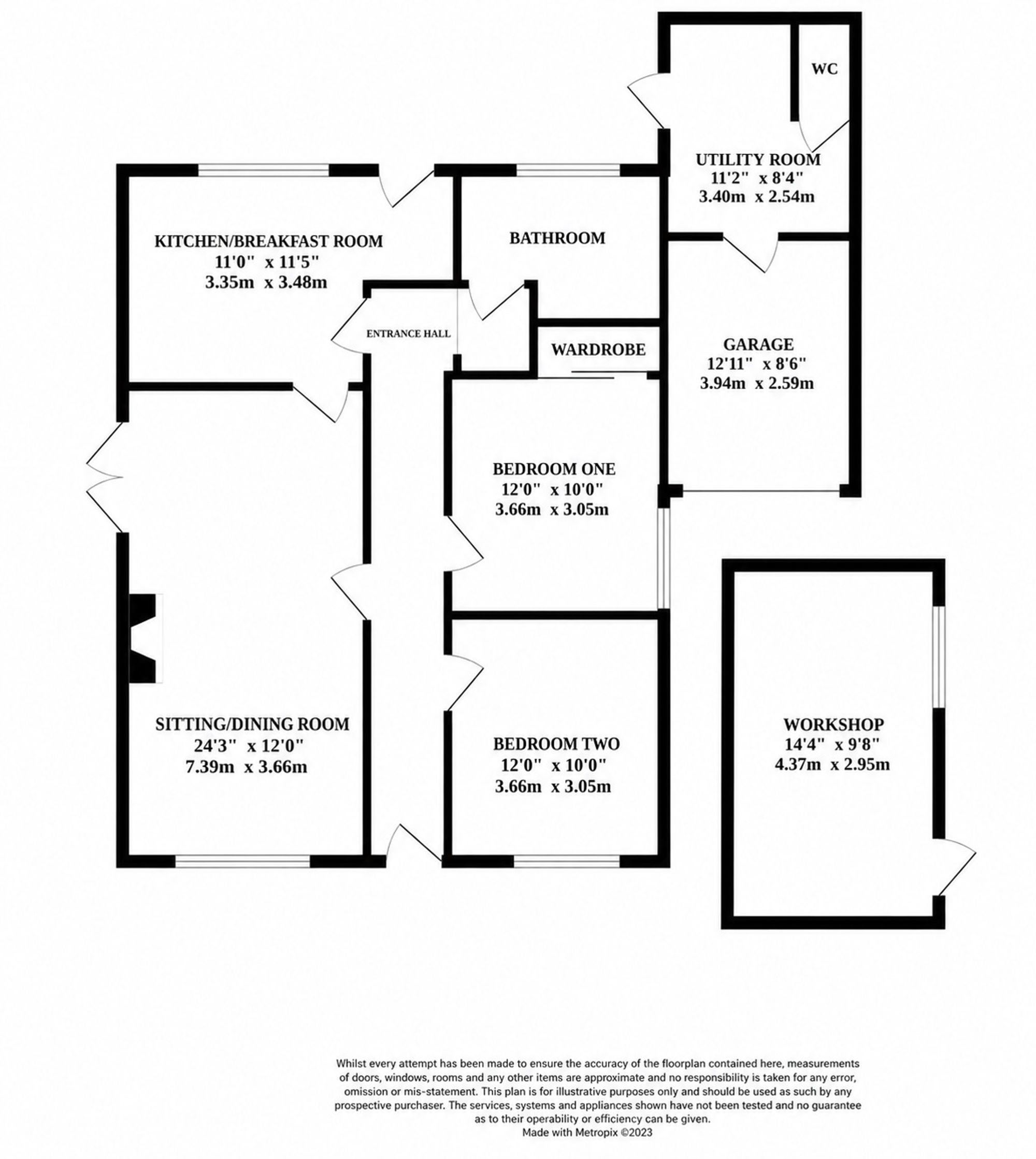 19 Norwich Road, Norwich floorplan