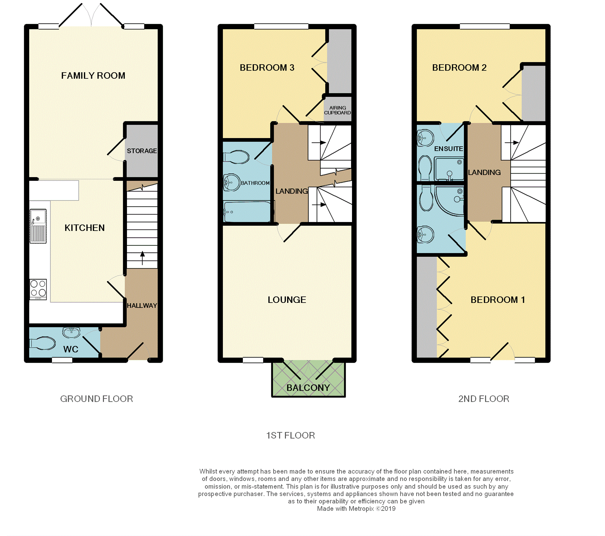 3 Bedrooms Terraced house for sale in Military Close, Shoeburyness, Southend-On-Sea SS3