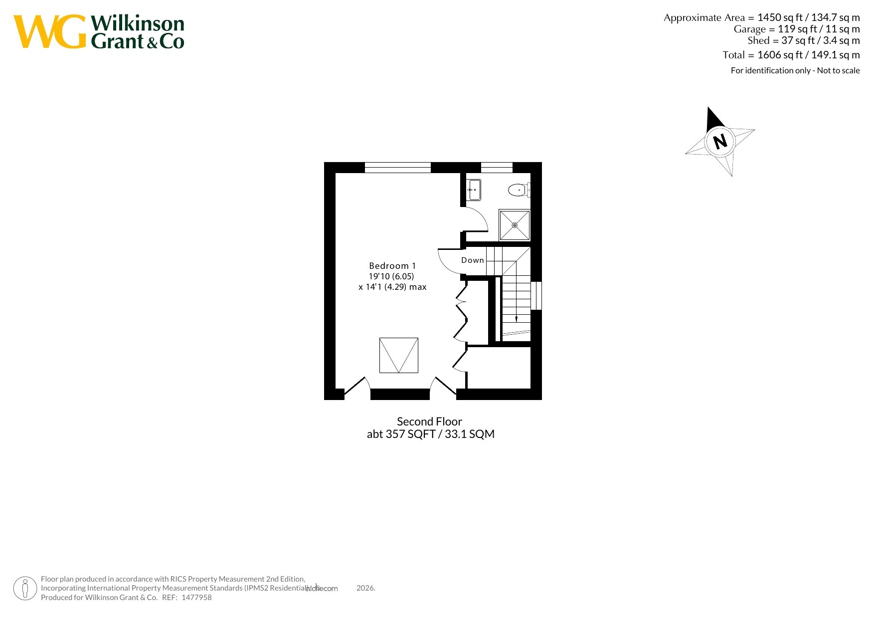 9, Bagshot Avenue, Exeter floorplan
