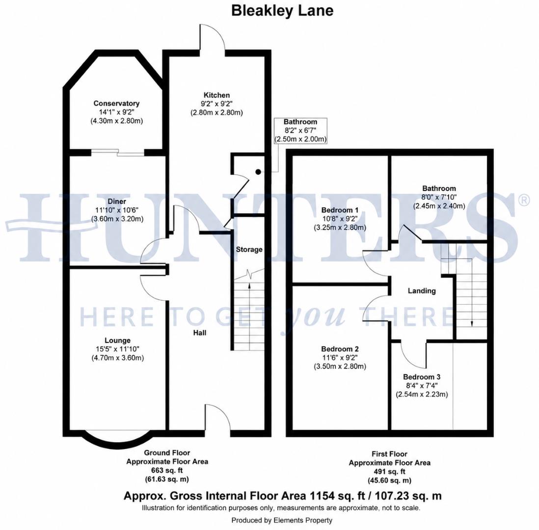 31., Bleakley Lane, Wakefield floorplan