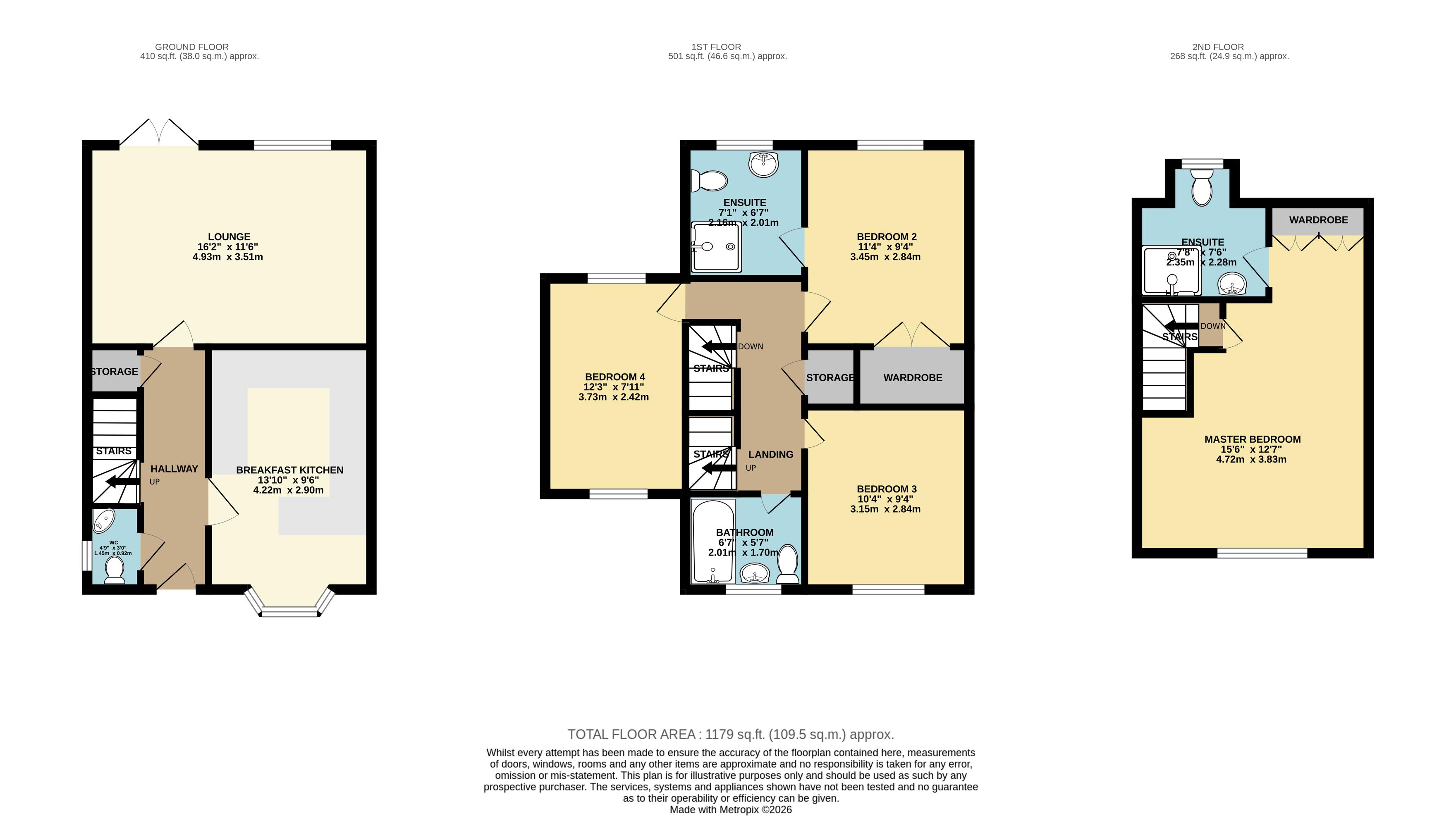 17, Dorrigan Close, Lincoln floorplan