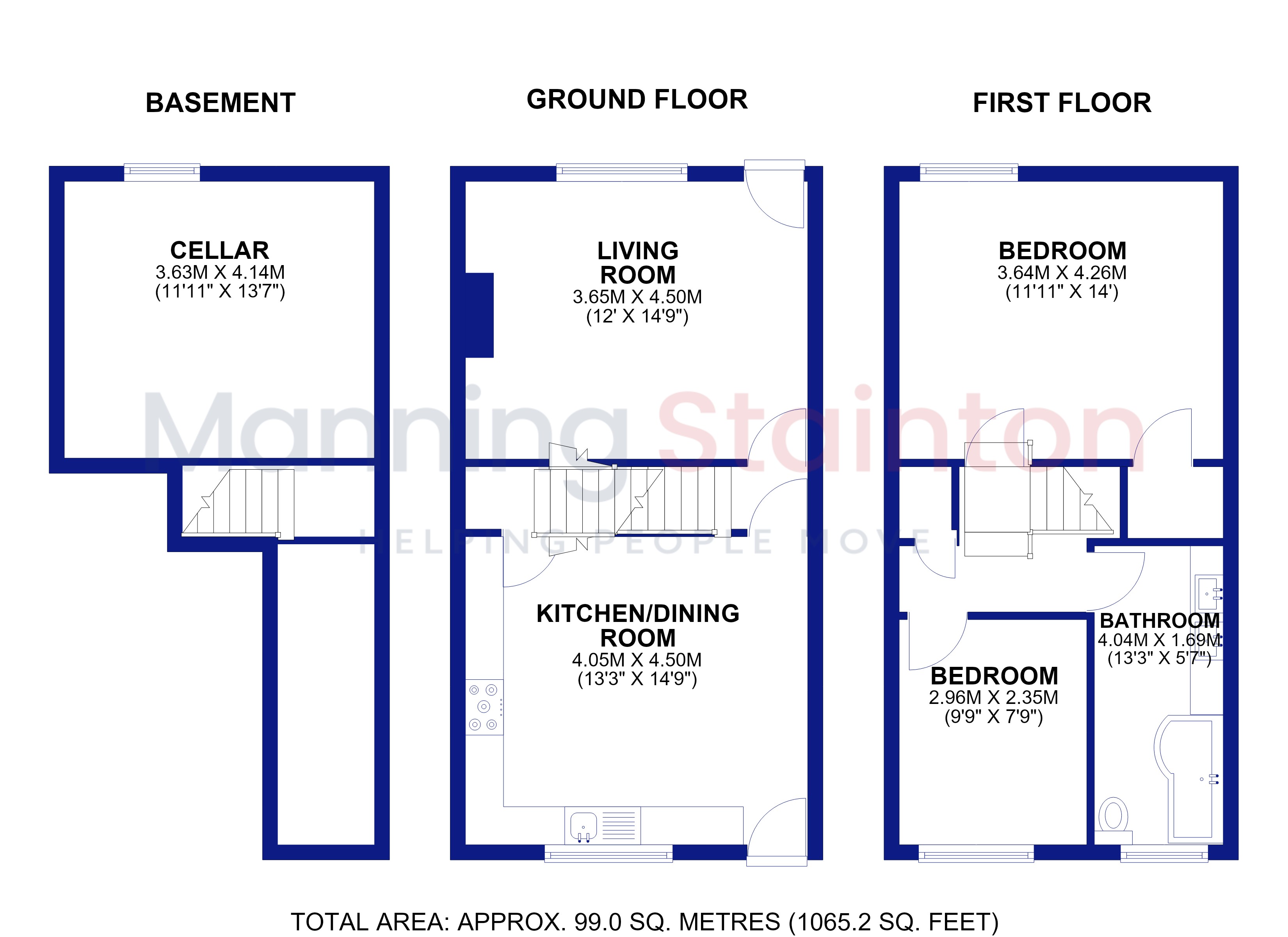10, Bank Terrace, Pudsey floorplan