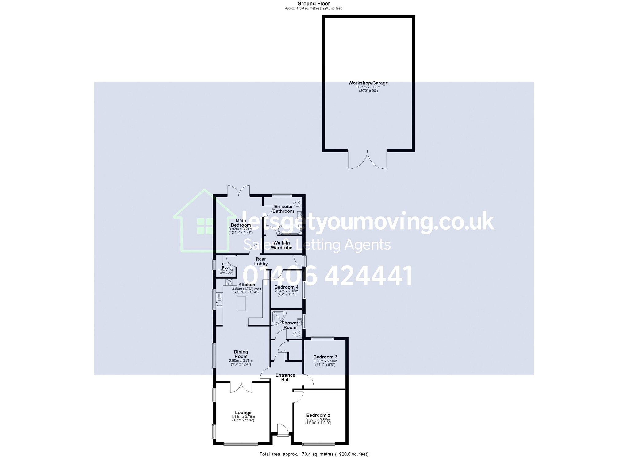 Suncrest, Battlefields Lane South, Holbeach floorplan