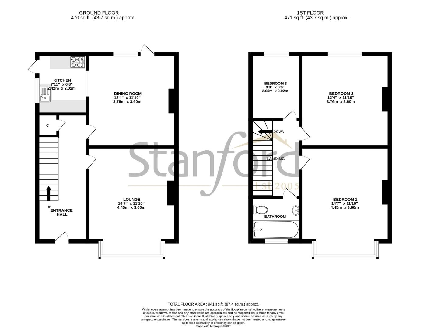 39, Athelstan Road, Southampton floorplan
