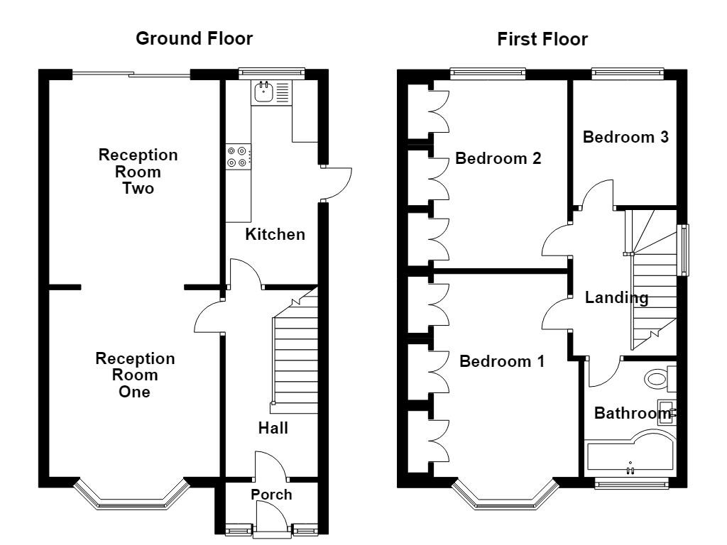 3, Linden Avenue, Swinton floorplan