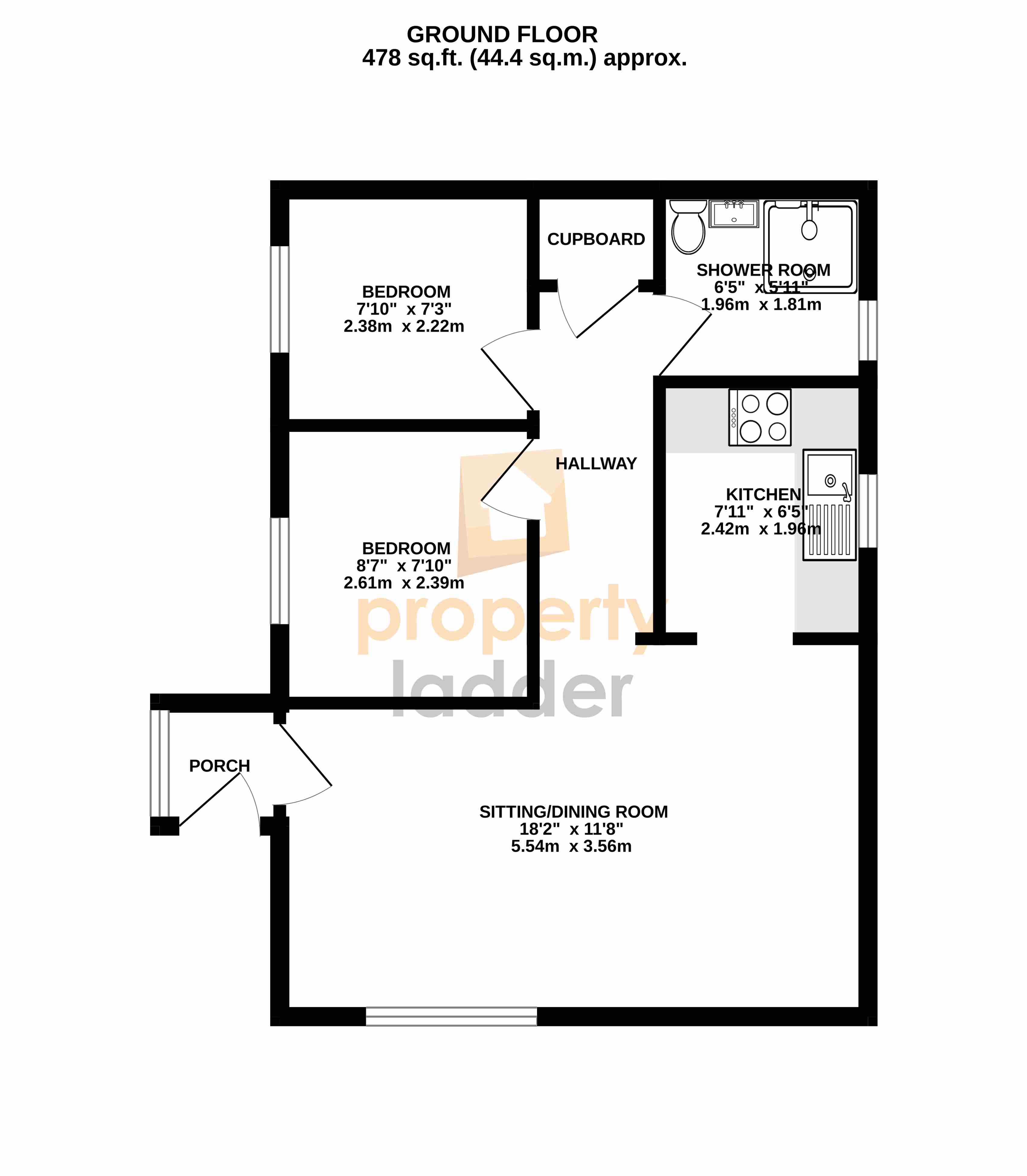 2, Manor Court, Norwich floorplan