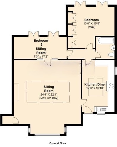 The Lanterns 4, Sion Hill Court, Wolverley floorplan