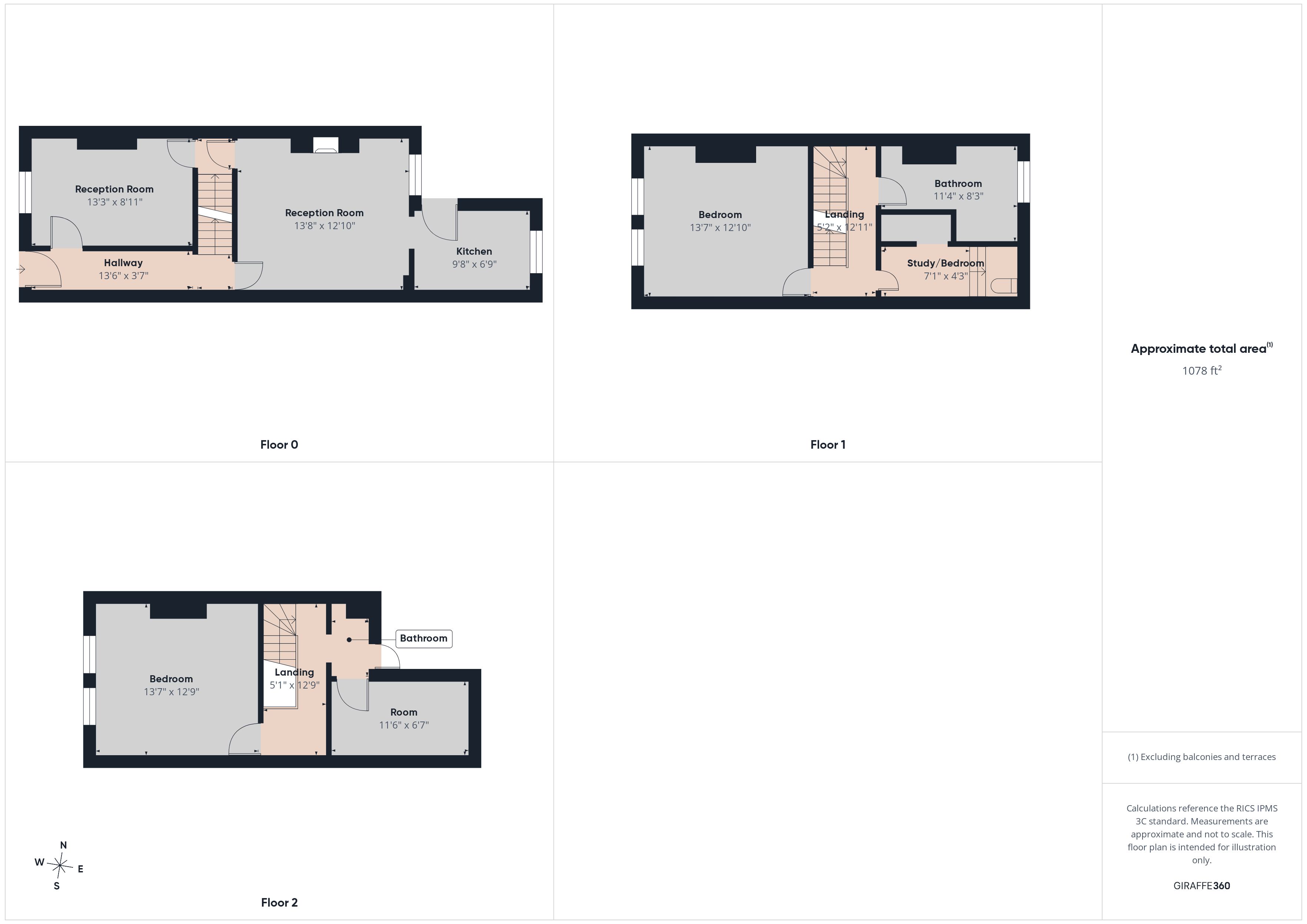 54, Lincoln Street, Nottingham floorplan