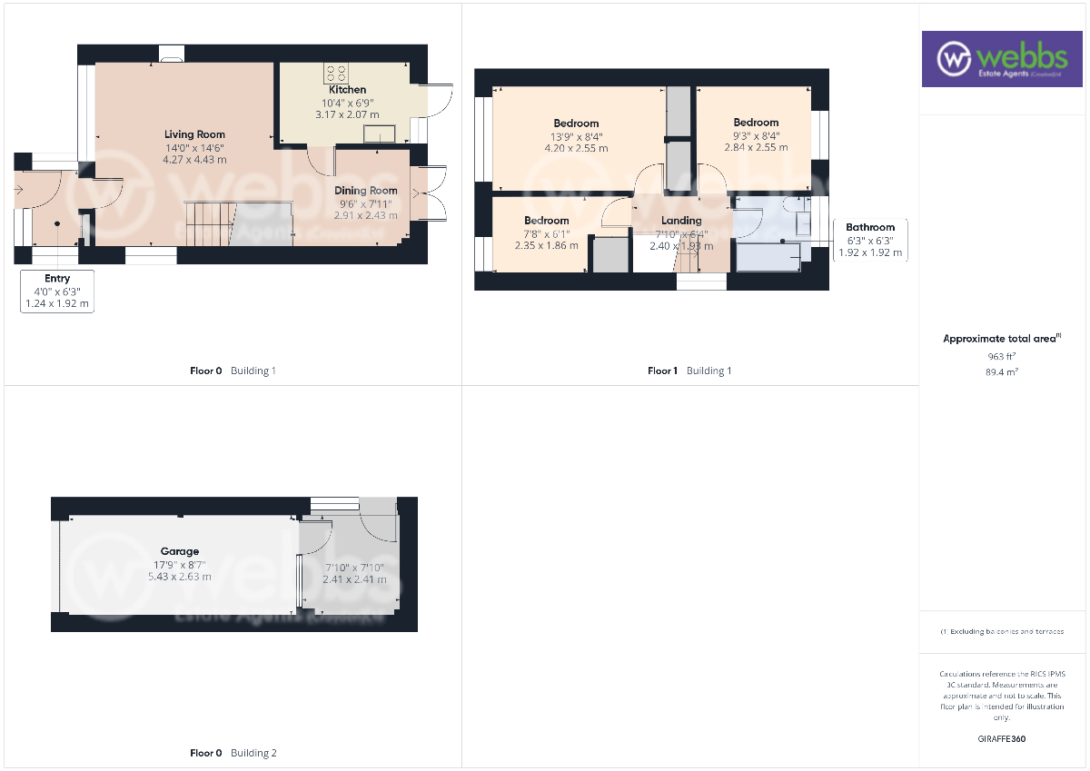 5 Mallard Road, South Croydon floorplan
