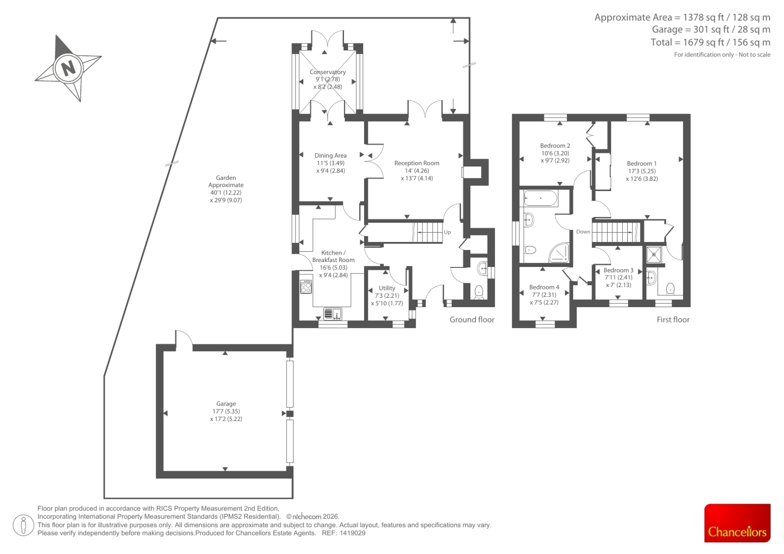 1 MANOR GREEN, Manor Green, Didcot floorplan