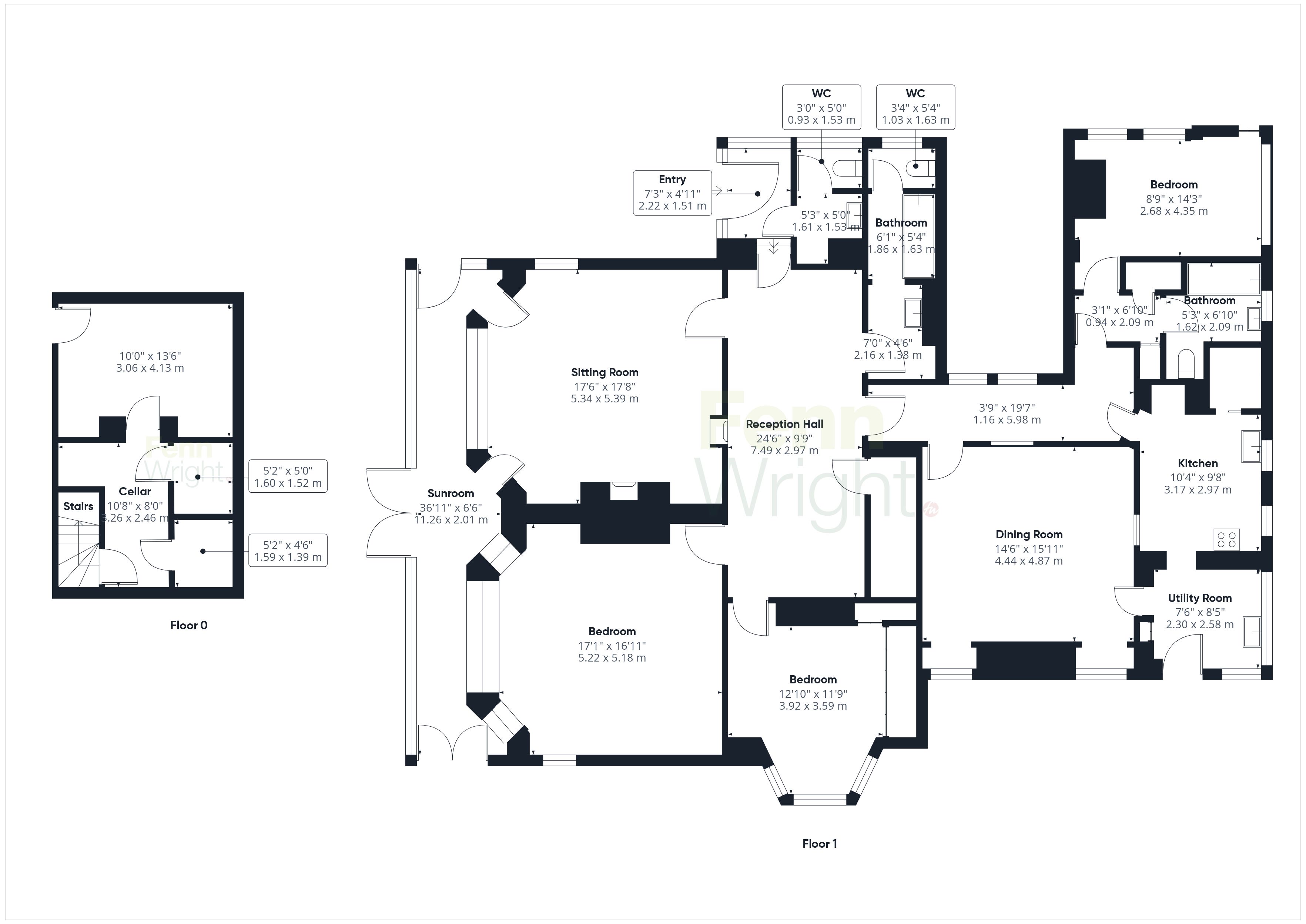 Flat 1, Hamilton Court, 6, Hamilton Gardens, Suffolk floorplan