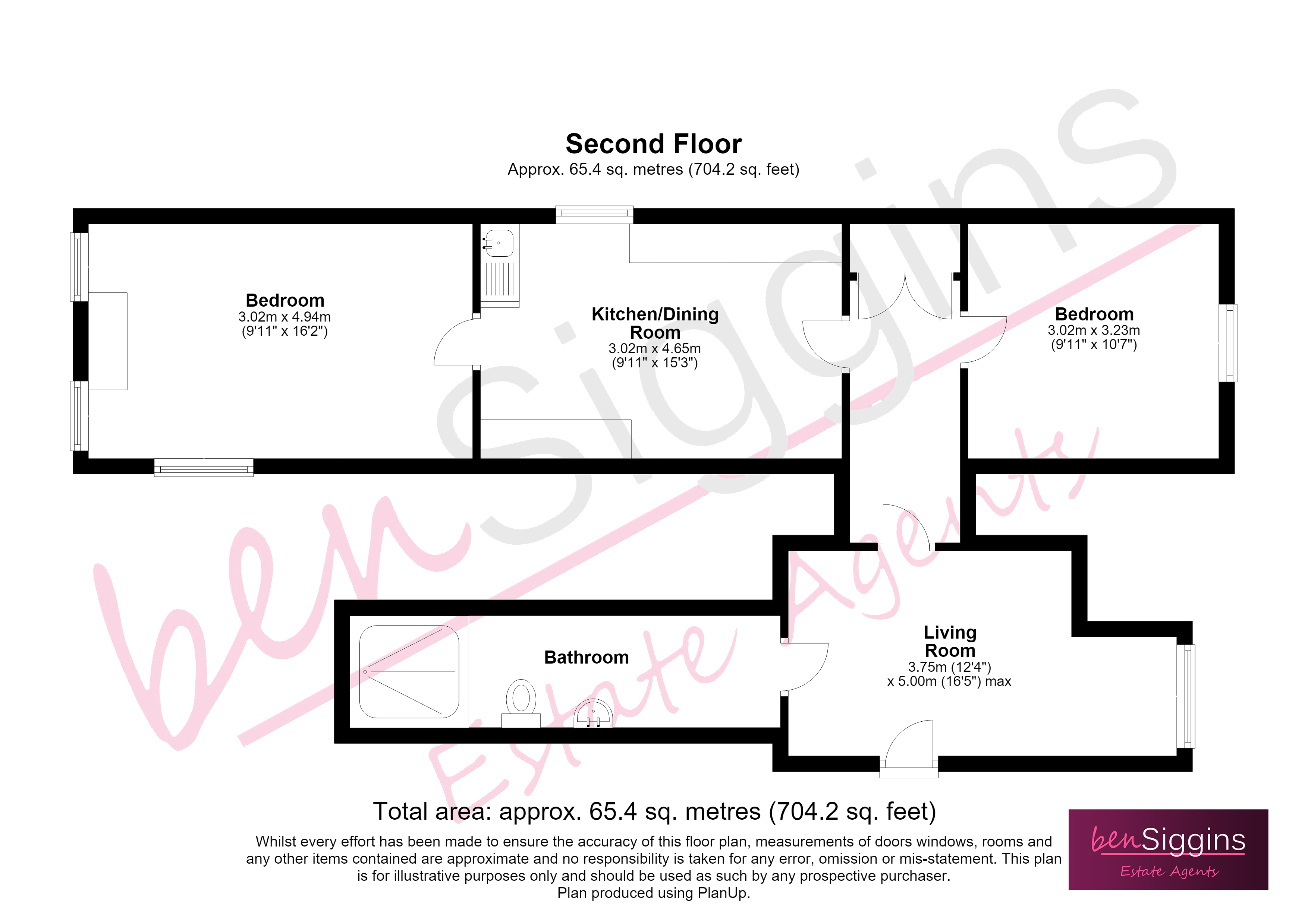 Flat 5, Toke Place,, Linton Hill, Maidstone floorplan