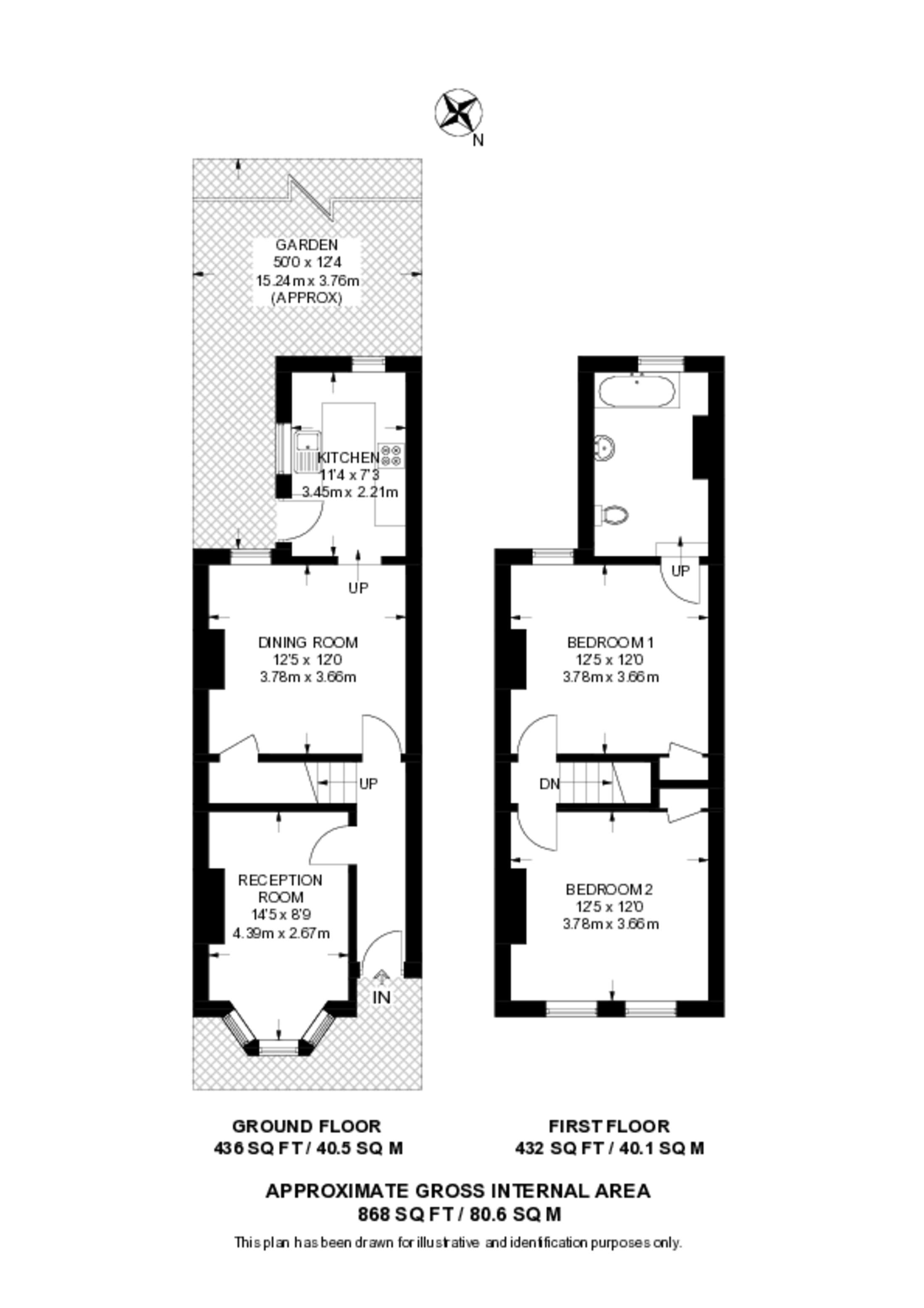 Frith Road, Central Croydon floorplan