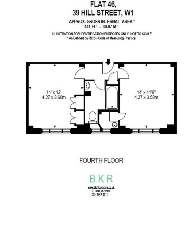 1 Bedrooms Flat to rent in Hill Street, London W1J